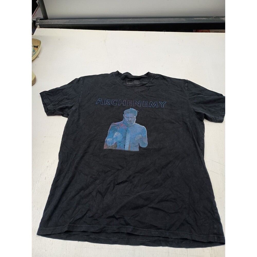 2020 Promotional T-shirt For Archenemy Black Short Sleeve Crew Neck
